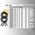 Pikkukuva 3 / 6: Eroittimien setti OMP OMPS08052001 PCD 4x100