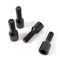 Pikkukuva 1 / 4: Ruuvisetti OMP OMPS09631401 M14 x 1,50 4 uds Musta