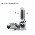 Pikkukuva 2 / 5: Set Mutterit OMP 27 mm Hopea 20 uds M14 x 1,25