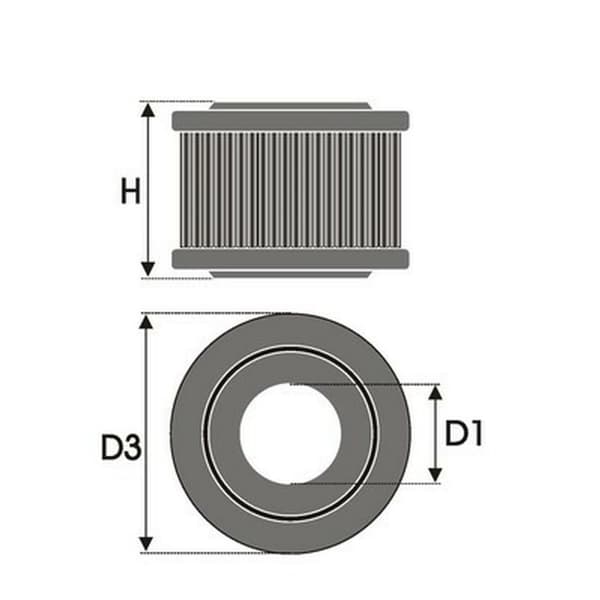 Ilmasuodatin Green Filters R727427