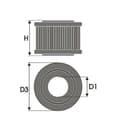 Pikkukuva 4 / 4: Ilmasuodatin Green Filters R727427