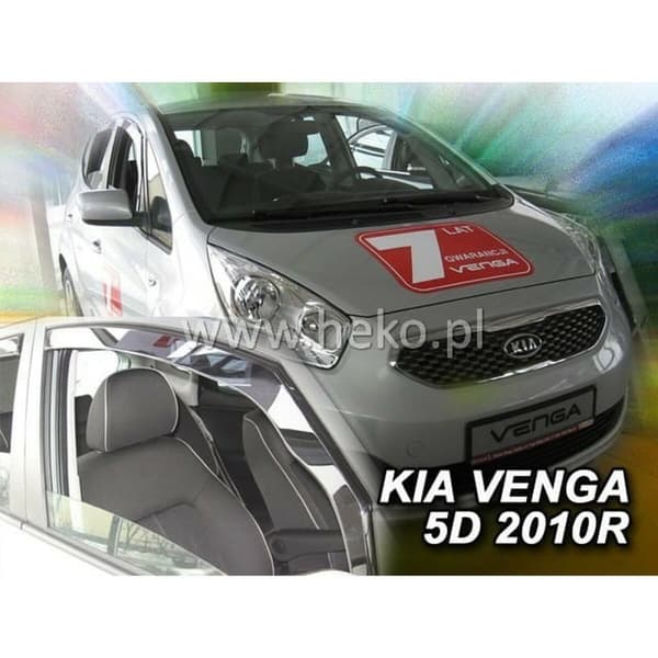 Tuulenohjain HEKO HO20143 Kia Venga Eteenpäin 2 Kappaletta