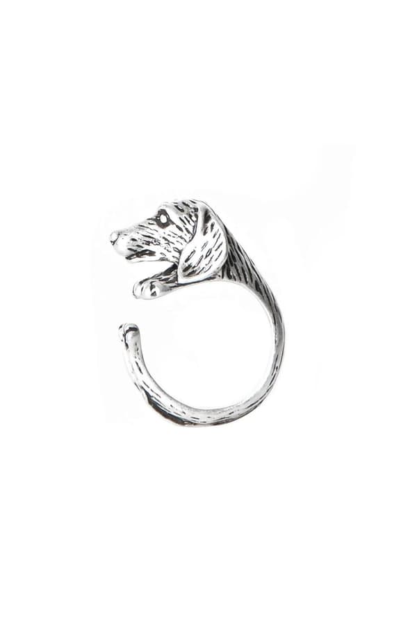 Ring - Dachshund - Silver