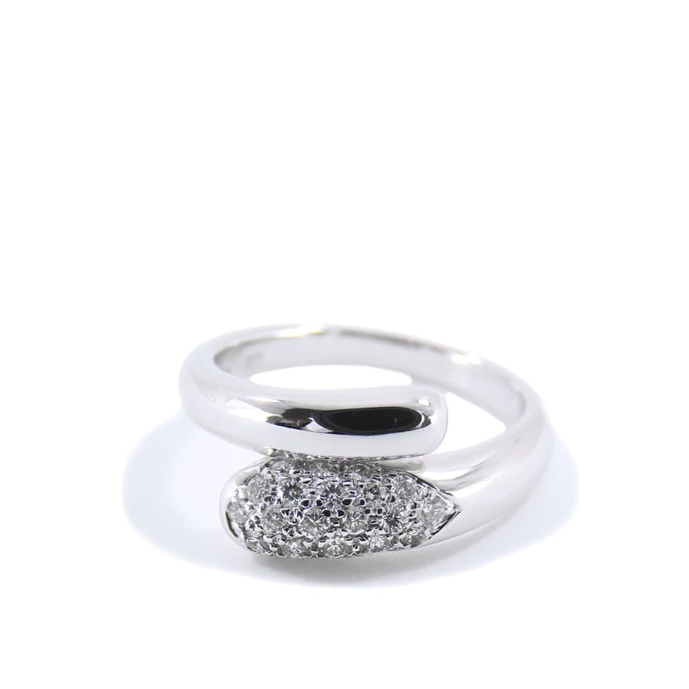 Bvlgari 18K Astrea Ring Silver