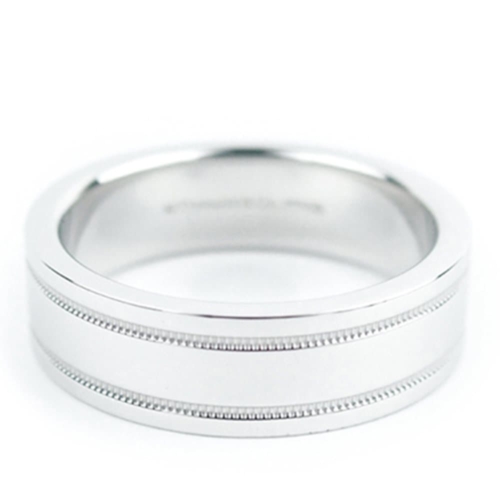 Tiffany Platinum Ring Silver