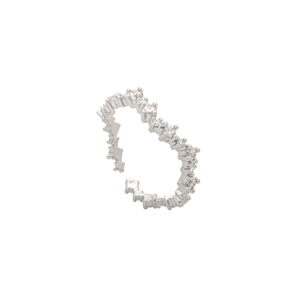 PETITE CAPELLA RING – CRYSTAL (SILVER)