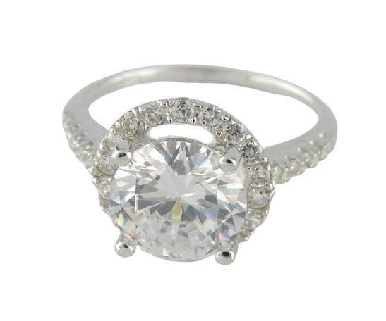 VJ Since 1890 Silverring 925 Rund Cz