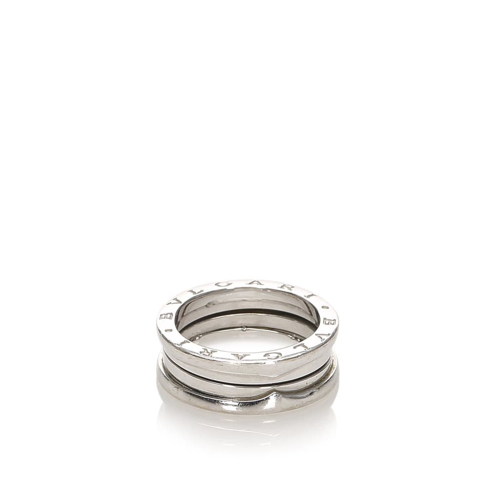 Pre-owned Bvlgari 18 K B-Zero1 Ring Silver