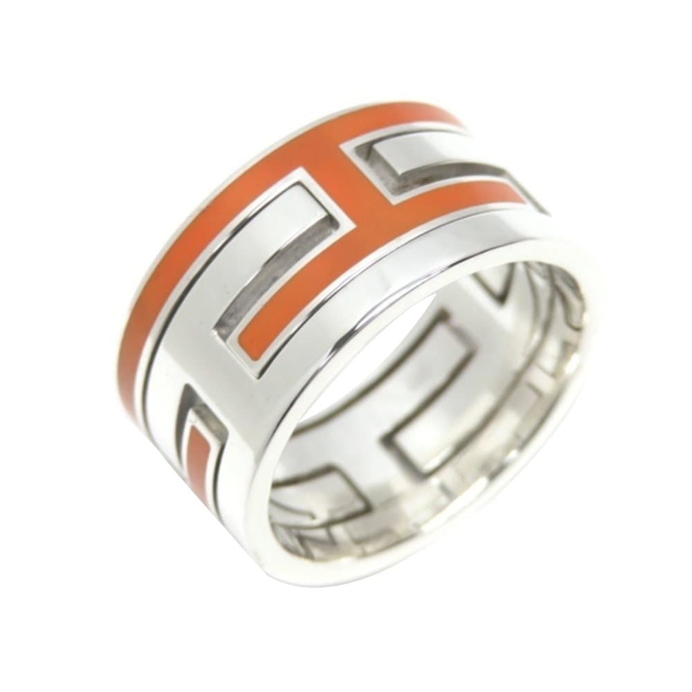 Hermes Move H Ring Silver