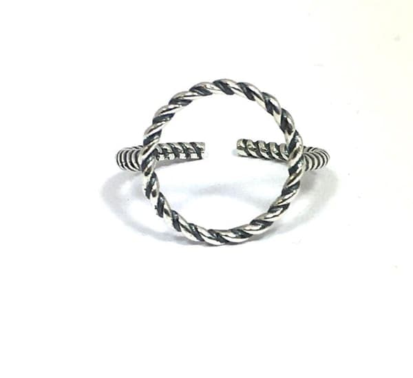 Äkta silverring, S 925