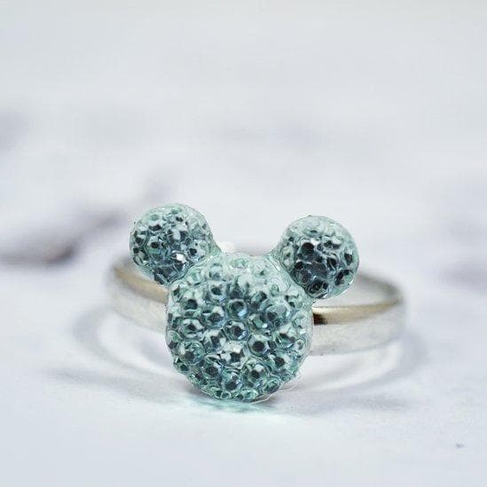 Strass Barnring, Mickey,  Mint - Busy Lizzie