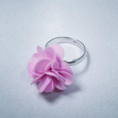Busy Lizzie Ring Blomma Raspberry