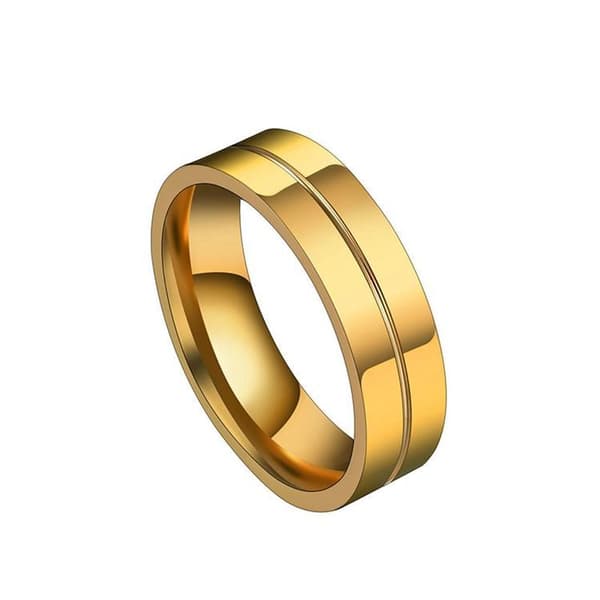 Matchende ringe til mænd og kvinder guld & sølv julegave