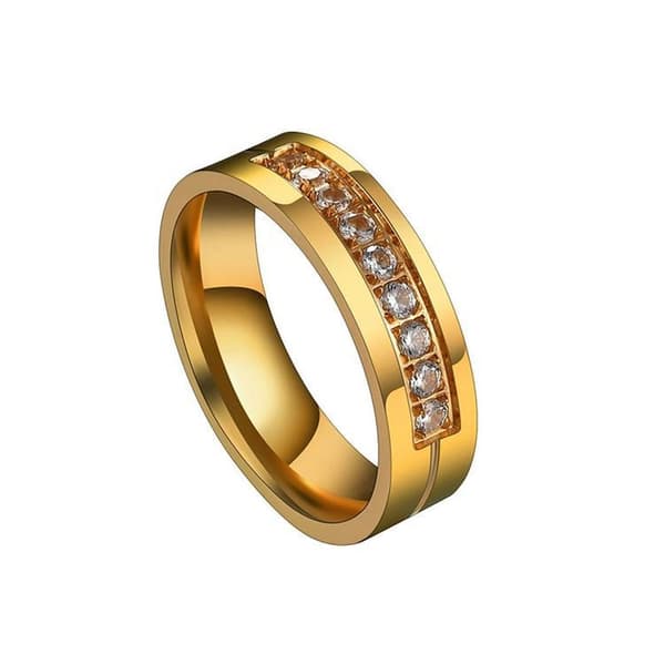 Matchende ringe til mænd og kvinder guld & sølv julegave
