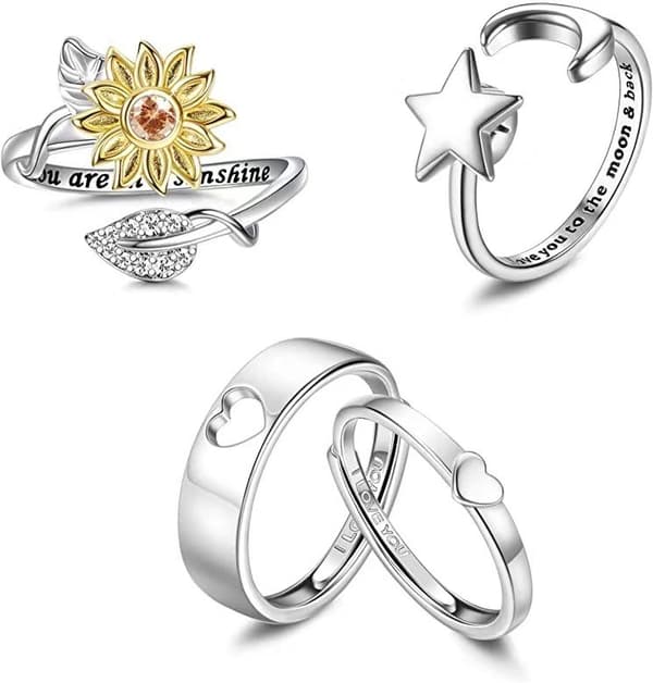 INF Antistressring, 4 ringer Flerfarget