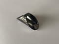 Miniatyrbild 3 av 5: Oversize Oxiderat Silver Ring med Stenar & Text - HOPE -Stl 18,5