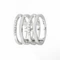 Miniatyrbillede 1 af 2: Ring til kvinder Sif Jakobs R10999-CZ-54 (14)