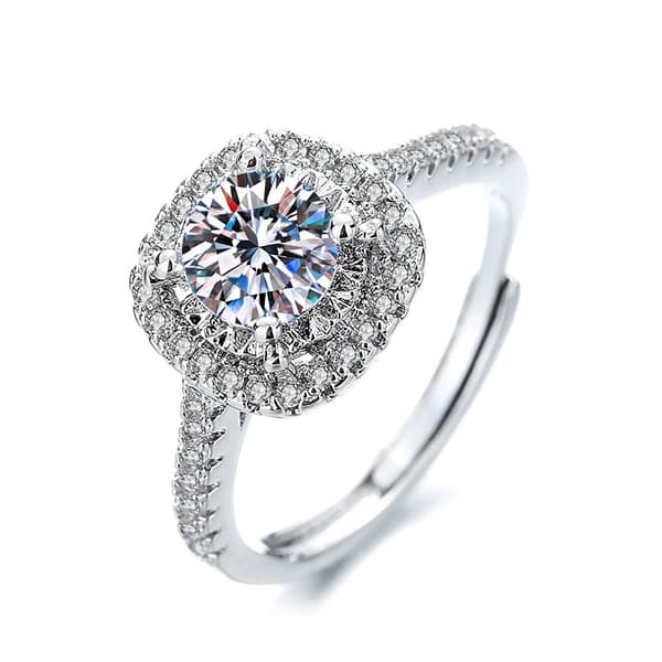 INF Bling zirkonirengassetti 4 kpl Hopea
