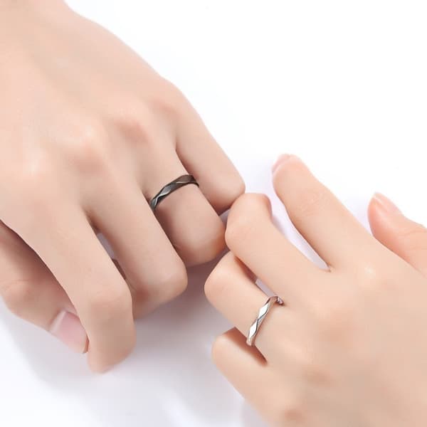 2-pakning Rhombus Ring Flerfarget