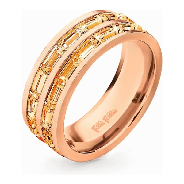 Naisten sormus Folli Follie 3R13T001RS_Acero Rosado-50 (10)