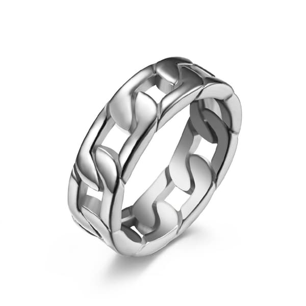 Luminous Magic Ring i rostfritt stål