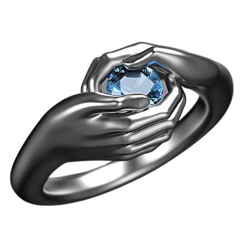 2 Pakke Embrace Blue Gemstone Parring