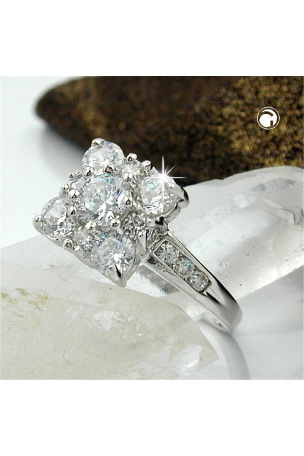 Ring Cubic Zirconia Crystal White - GL01216-60