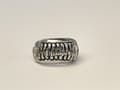 Miniatyrbild 5 av 5: Cool Silver Ring - Mun med Tänder / Djävulens Tänder - Stl 20,5