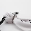 Miniatyrbild 1 av 2: Sterling silver snurrad ring zircon strass stenar förlovning vigsel