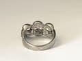 Miniatyrbild 5 av 5: Cool Silver Ring med 3 st Döskallar / Dödskallar - Stl 21,5
