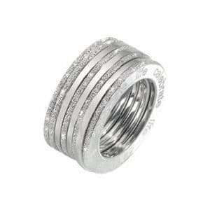 Ring - JOYFUL - 925 silver - Diameter 18mm - 8 ringar - Man