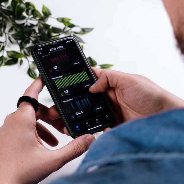 Odo Smart ring 3, Svart - 12