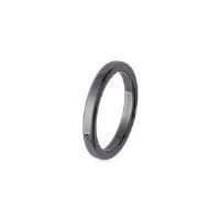 Alliance Ring - Hematite - Storlek 57 - Färg Svart - Bredd 2 mm - Metall