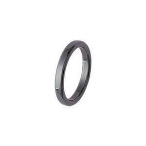 Ring - Hematit - Storlek 59 - Svart - Metall - Unisex