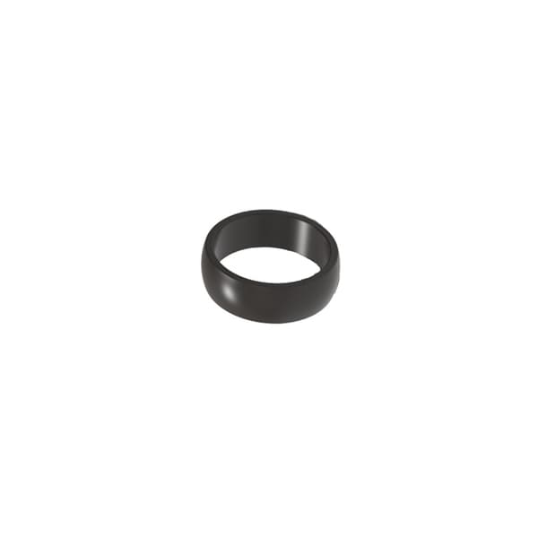 INF Universell silikonring för att skydda dina originalringar Svart 9#25.6x8mm