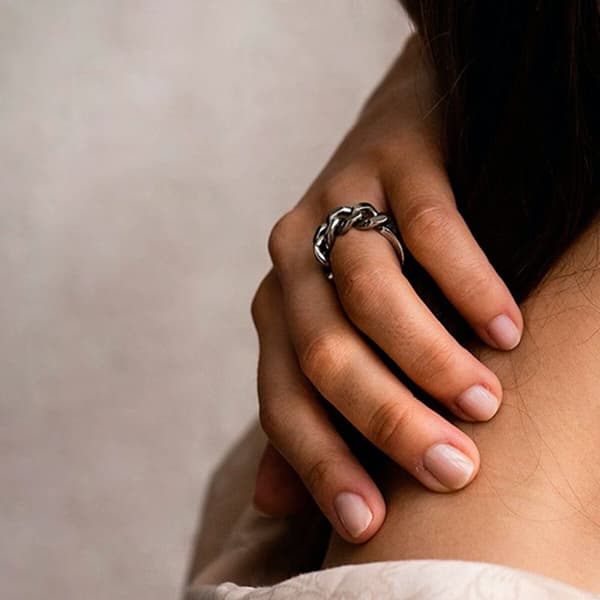 Ring til mænd AN Jewels AL.RLY01S-8 8