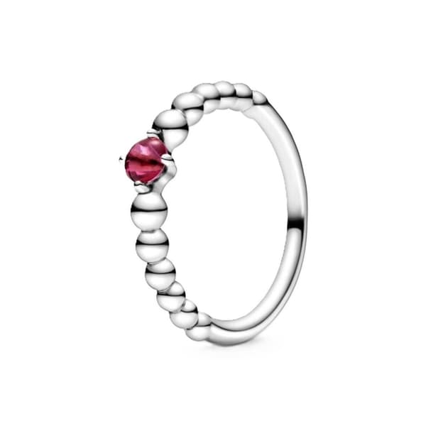 Damring Pandora RED STONE - RING - SIZE 56
