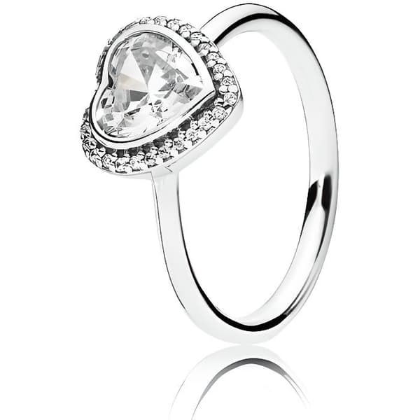 PANDORA Heart Ring Ring 19929CZ-56 Dam