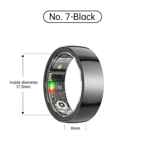 INF Smart Ring R1000 - Mångsidig Hälso- & Aktivitetsövervakning