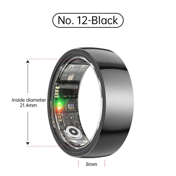 INF Smart Ring R1000 - Mångsidig Hälso- & Aktivitetsövervakning