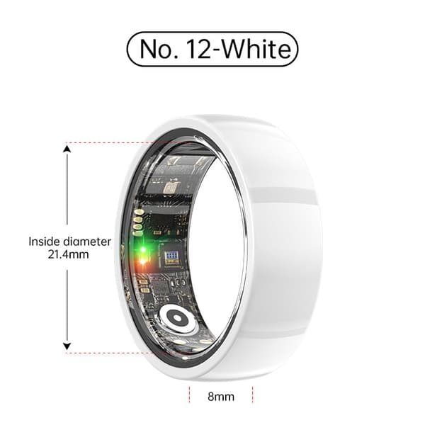 INF Smart Ring R1000 - Sleep Monitor Bluetooth 5.2 Blood Oxygen Tracker