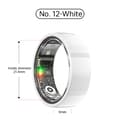 Miniatyrbillede 1 af 10: INF Smart Ring R1000 - Sleep Monitor Bluetooth 5.2 Blood Oxygen Tracker