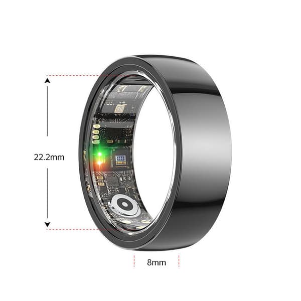 INF Smart Ring R1000 - Sleep Monitor Bluetooth 5.2 Blood Oxygen Tracker