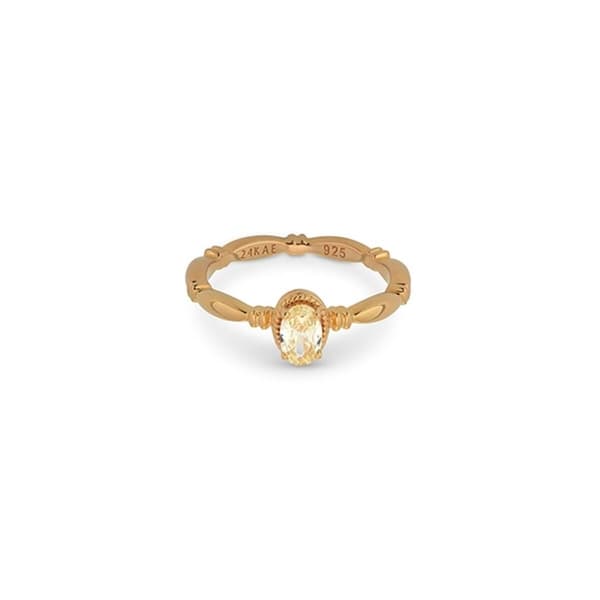 Ring til kvinder 24KAE 12441Y/58 18 Gylden