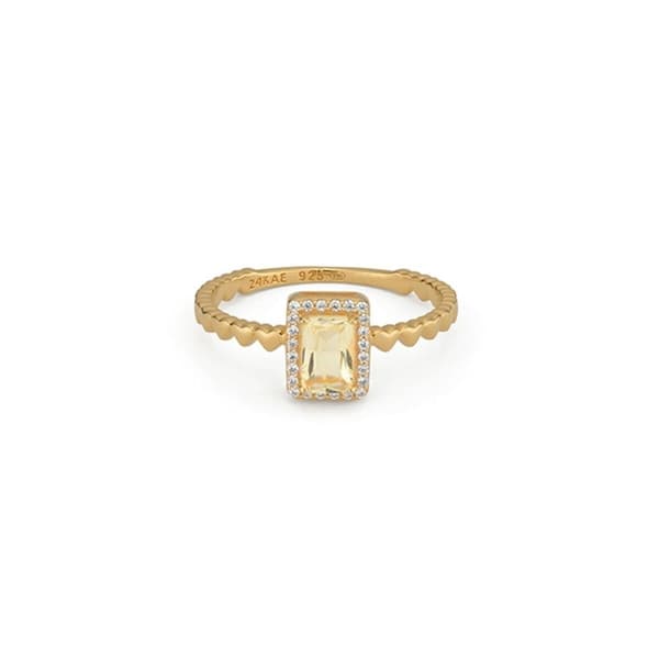 Ring til kvinder 24KAE 12472Y/56 16 Gylden