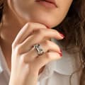 Miniatyrbillede 2 af 3: Ladies' Ring AN Jewels AR.R1NS04SC-9 9