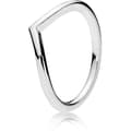 Miniatyrbilde 1 av 2: Ladies' Ring Pandora WISHBONE SILVER - RING - SIZE 60