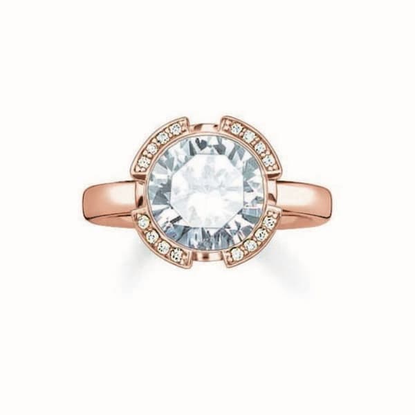 Ringer for Kvinner Thomas Sabo TR2038-416-14 - 12