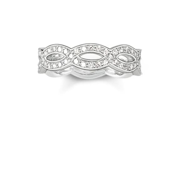 Ringer Thomas Sabo TR1973-051 12 - Svart