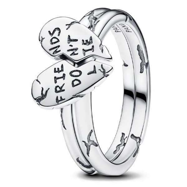 Damring Pandora 193575C00-52 Silvrig 12